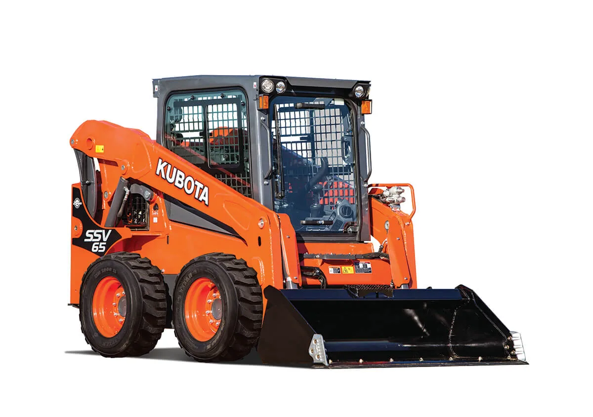 Kubota Construction SSV Series Skid Steer Loaders equipment representing SSV65