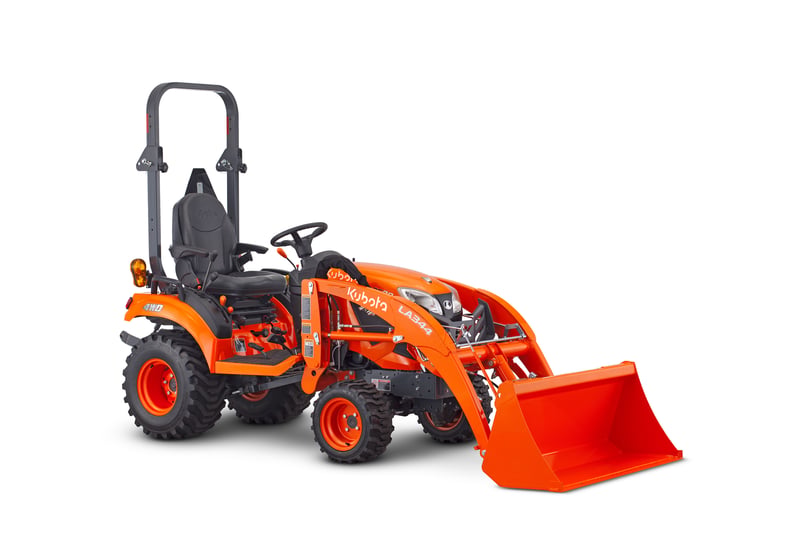Kubota BX sub-compact tractor with mid-mount mower