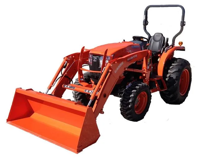 Representative Kubota L Series tractor; package equipment may differ