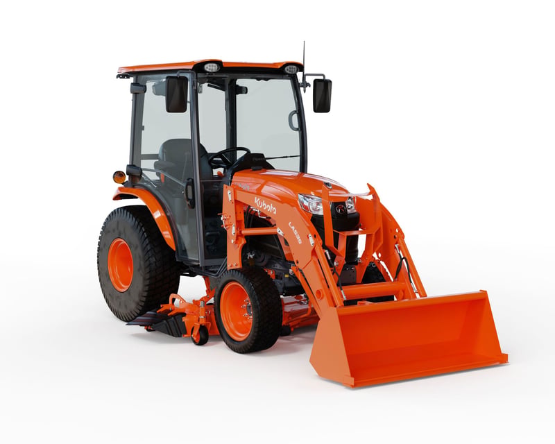 Kubota LX compact tractor product image on a white background