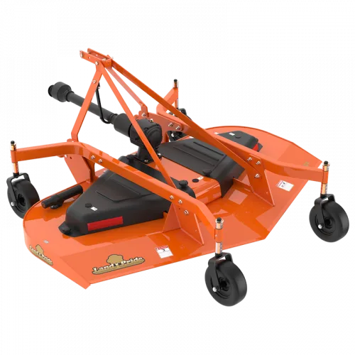 Land Pride FDR25 grooming mower on a white background