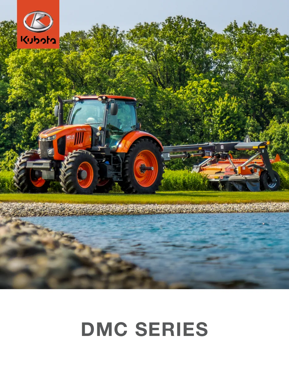 Cover of Kubota DMC Disc Mower Conditioners