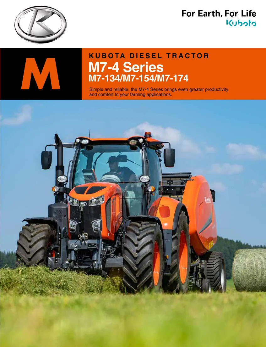 Cover of Kubota M7 Generation 4