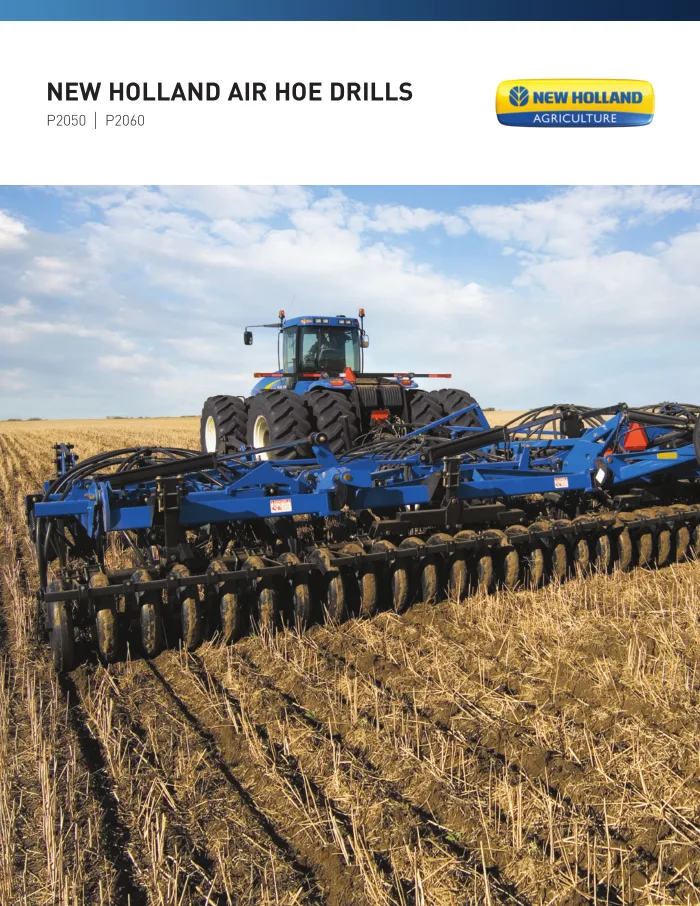 Cover of New Holland P2050 and P2060 Air Hoe Drills