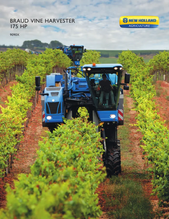 Cover of New Holland Braud 9090X Vine Harvester