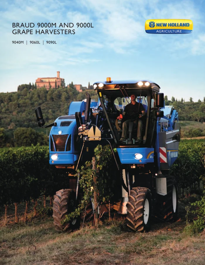 Cover of New Holland Braud Grape Harvesters