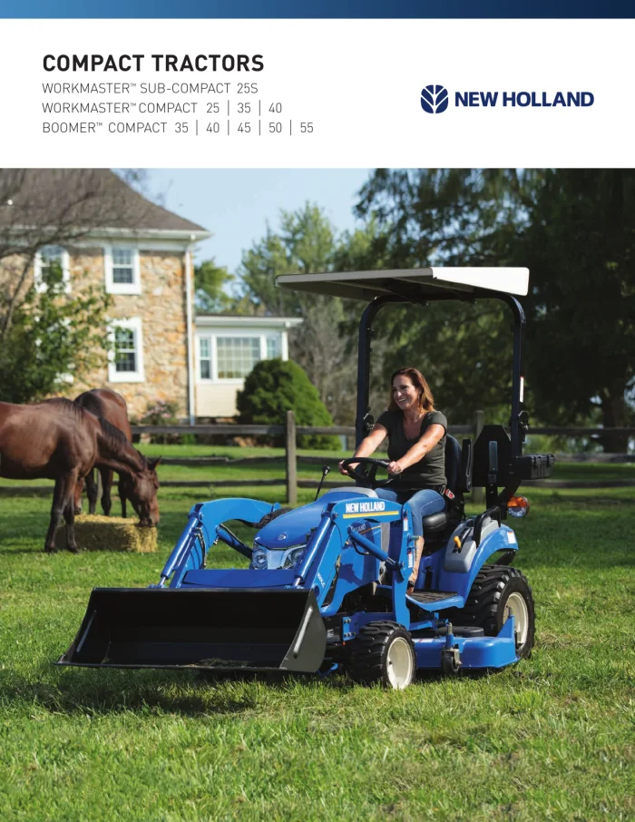 Cover of New Holland Compact Tractors