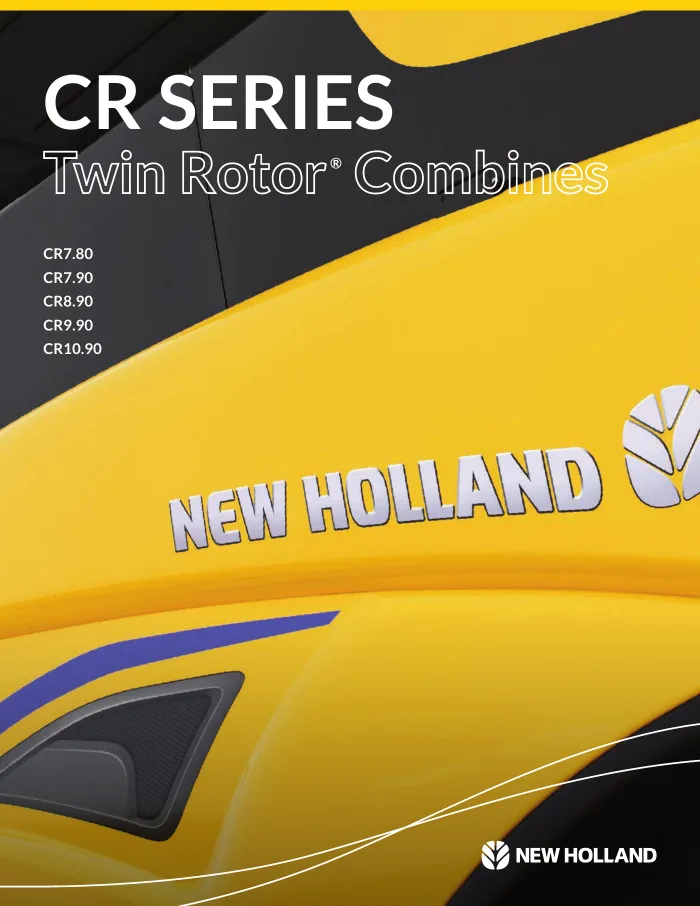 Cover of New Holland CR Series Twin Rotor Combines