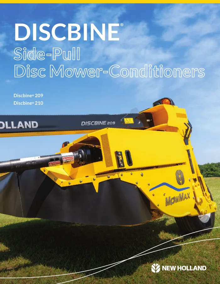 Cover of New Holland Discbine Side-Pull Mower-Conditioners