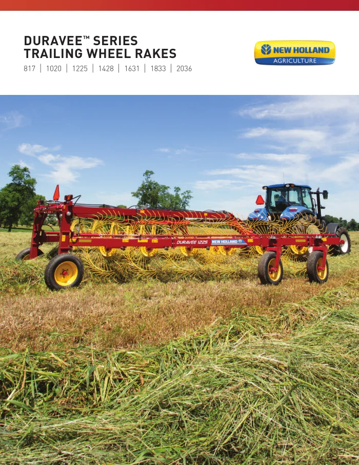 Cover of New Holland DuraVee Trailing Wheel Rakes