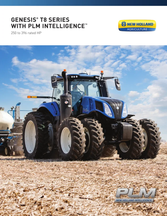 Cover of New Holland Genesis T8 Series
