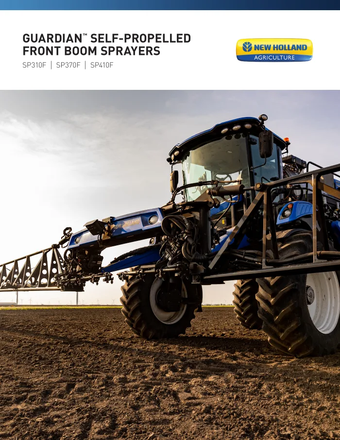 Cover of New Holland Guardian Front Boom Sprayers