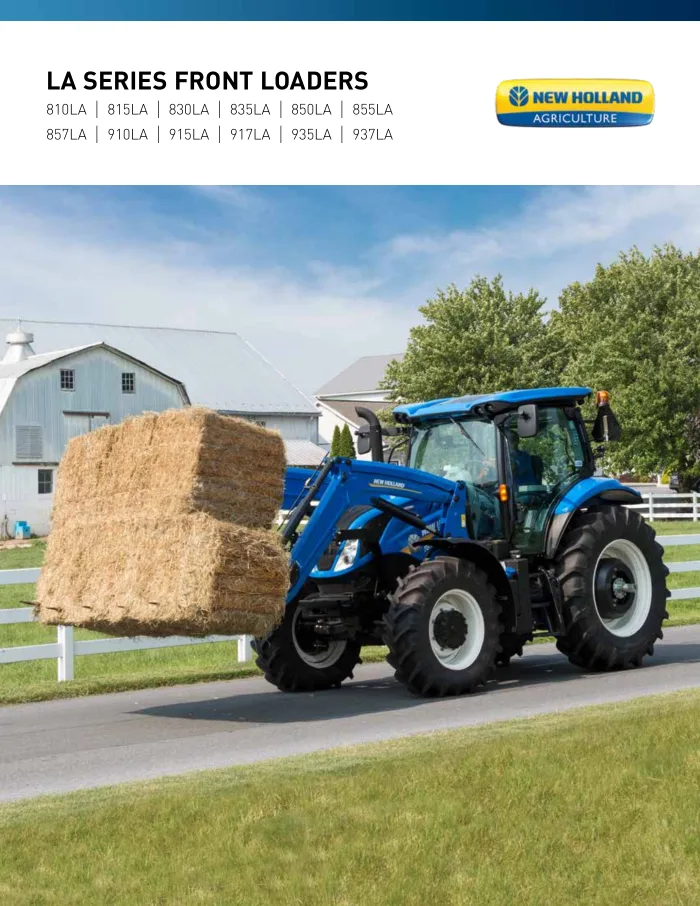 Cover of New Holland LA Series Front Loaders