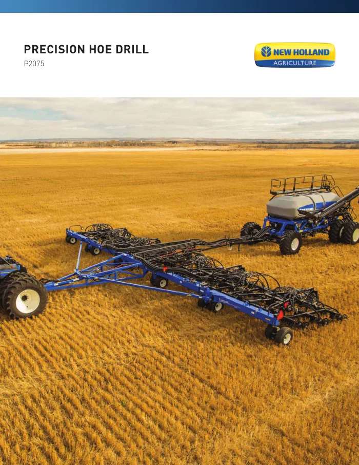Cover of New Holland P2075 Precision Hoe Drill