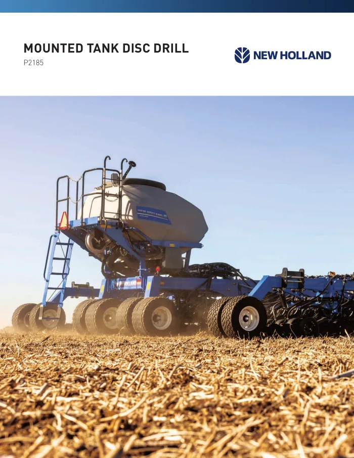 Cover of New Holland P2185 Mounted Tank Disc Drill