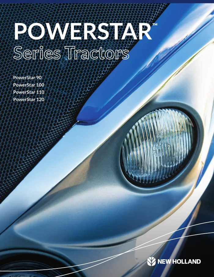 Cover of New Holland PowerStar 90–120 Tractors