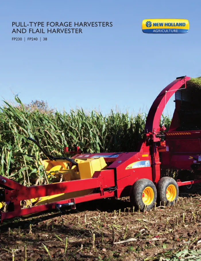 Cover of New Holland Pull-Type Forage Harvesters