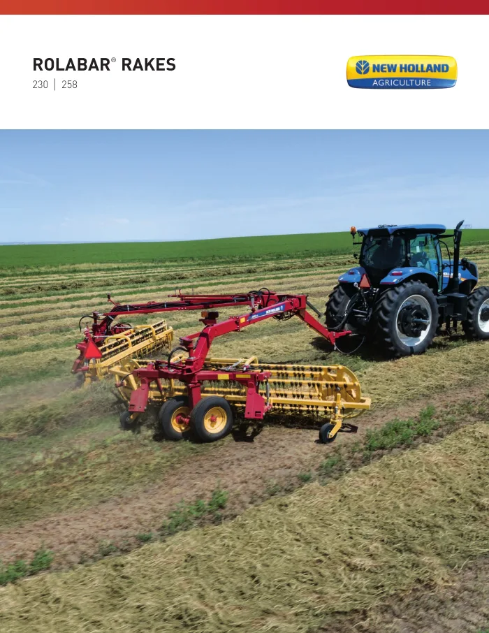 Cover of New Holland Rolabar 230 Twin Basket Rake