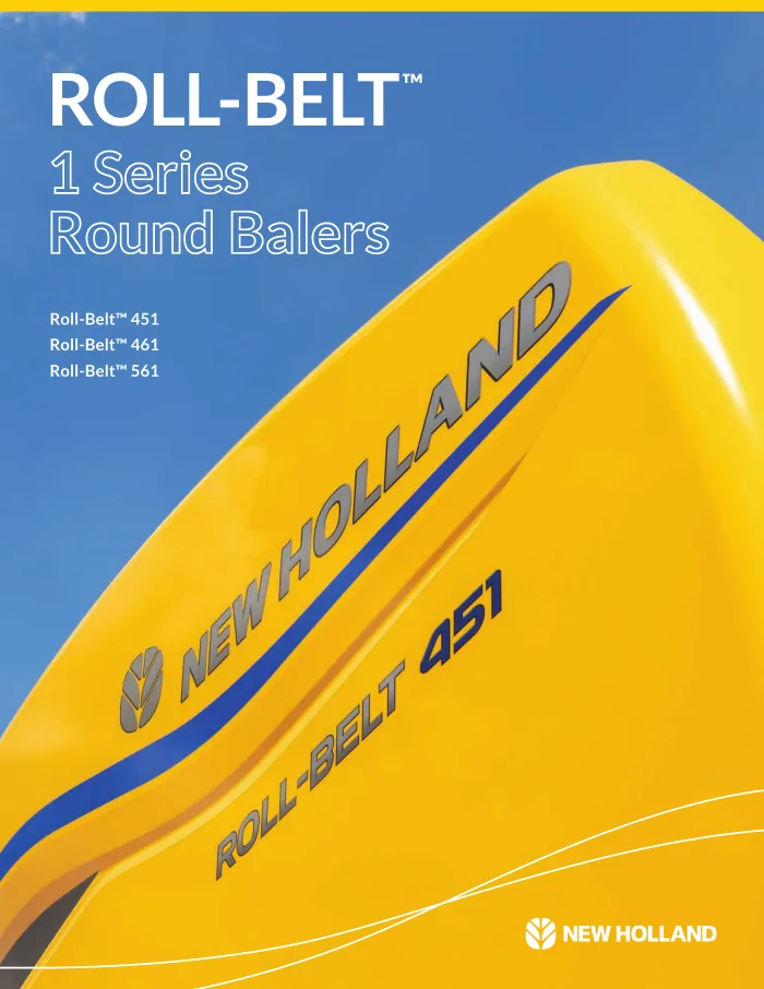 Cover of New Holland Roll-Belt 1 Series Round Balers