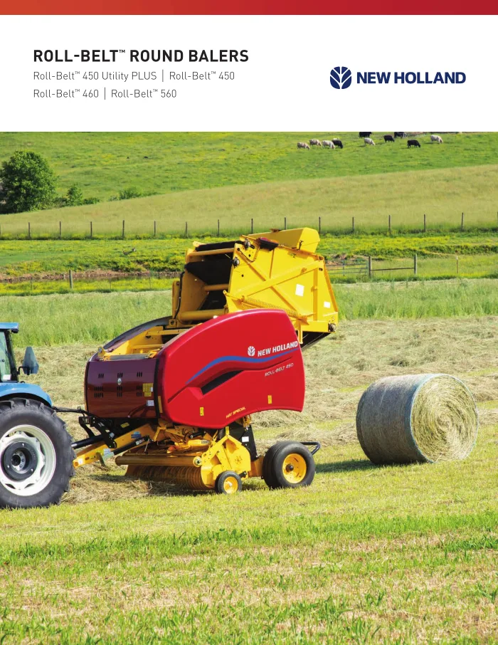 Cover of New Holland Roll-Belt Round Balers
