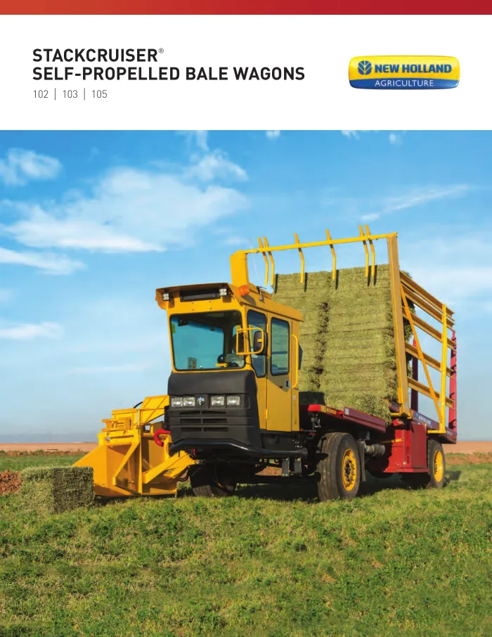 Cover of New Holland Stackcruiser Self-Propelled Bale Wagons