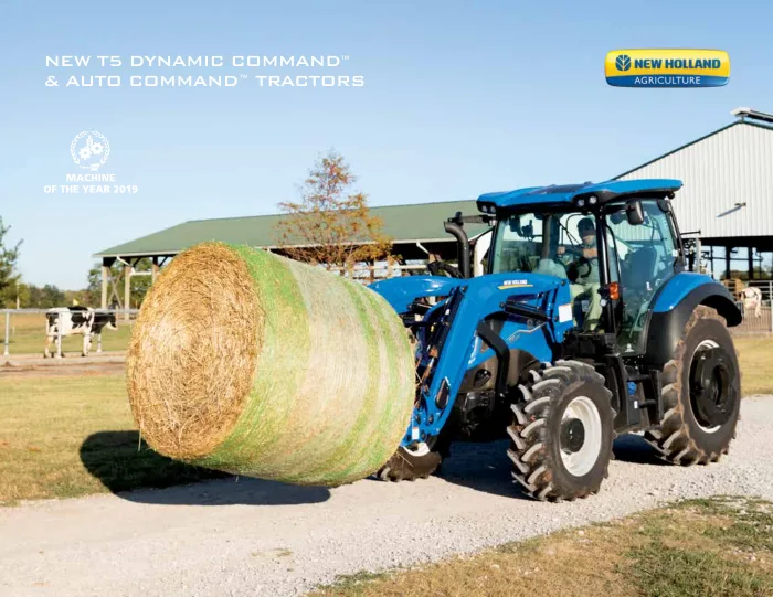 Cover of New Holland T5 Auto Command and Dynamic Command Tractors