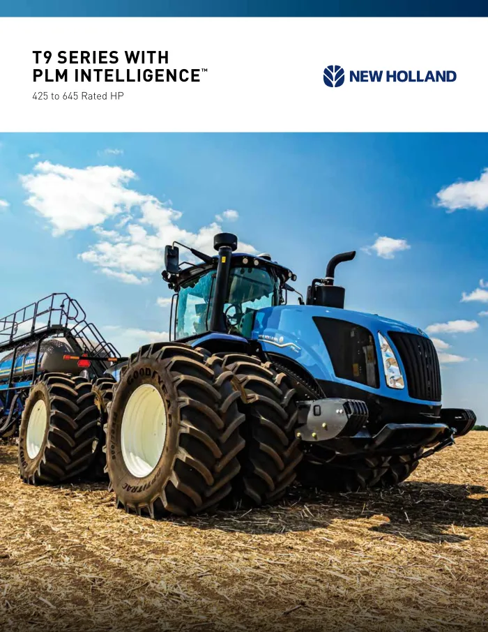 Cover of New Holland T9 Series Tractors