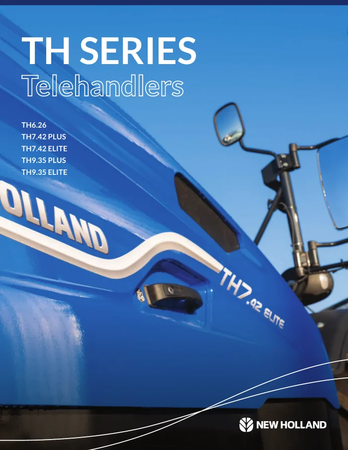 Cover of New Holland TH Series Telehandlers