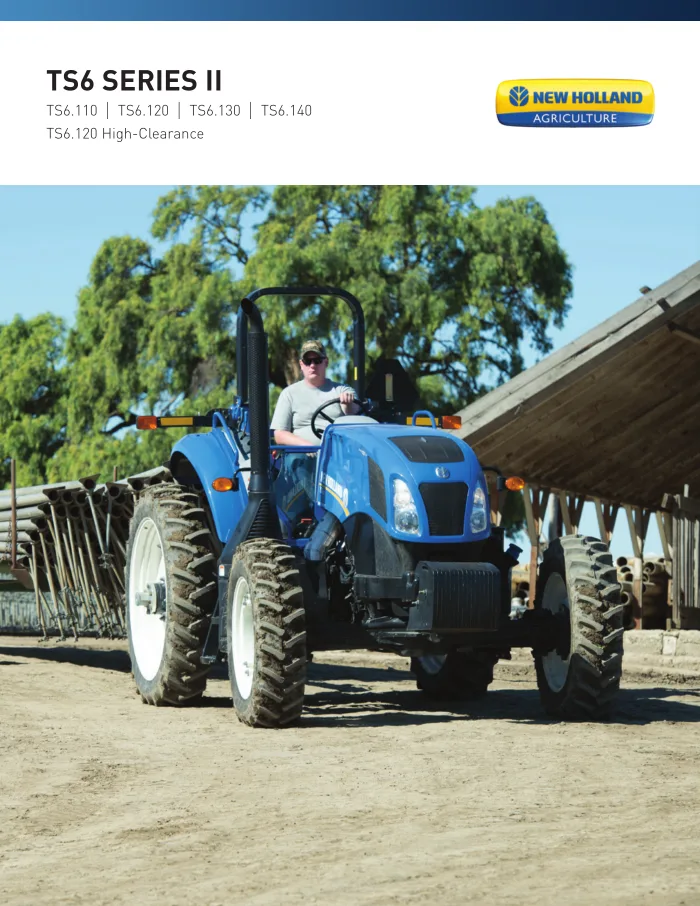 Cover of New Holland TS6 Series II Tractors