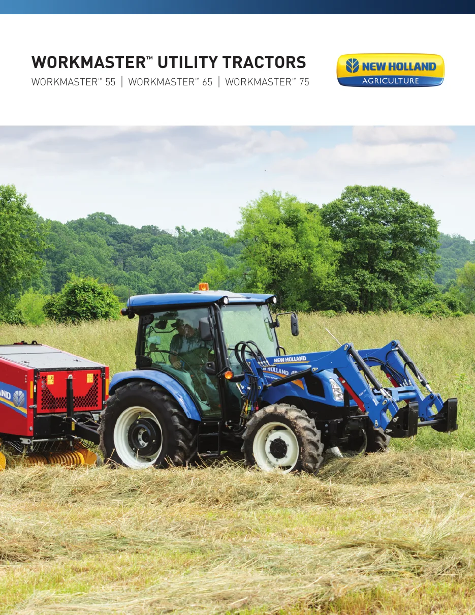 Cover of New Holland WORKMASTER 55, 65 & 75