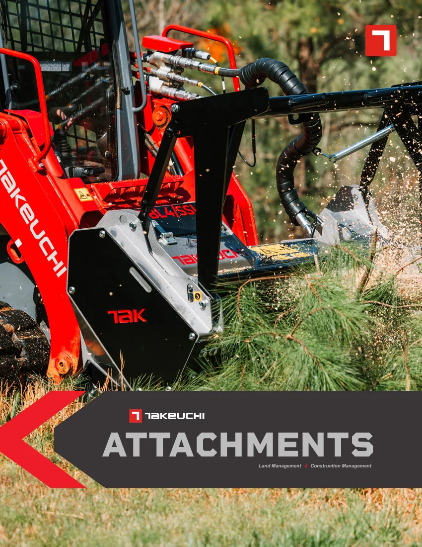 Cover of Takeuchi Attachment Catalog