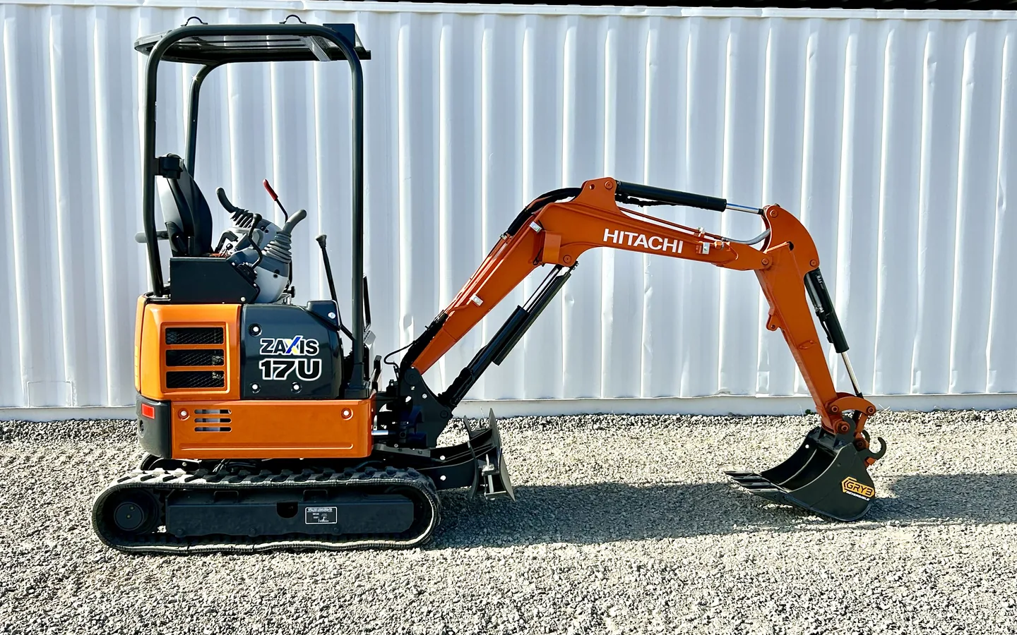 Hitachi LANDCROS ZX17U-5N at work