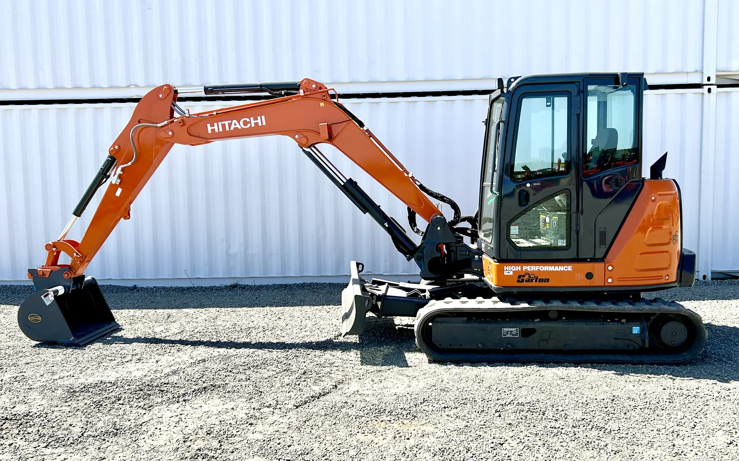 Hitachi LANDCROS ZX60USB-5N at work