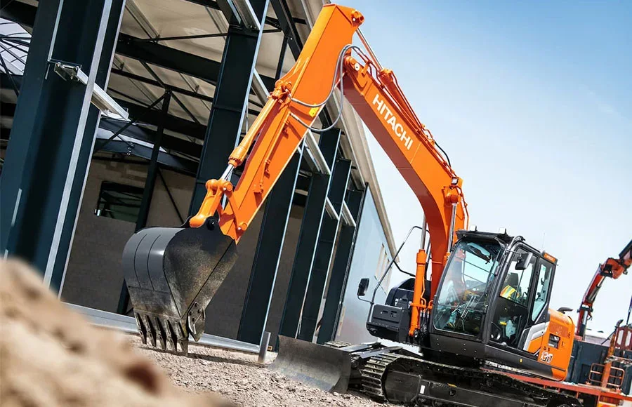 Hitachi LANDCROS ZX130-7H at work