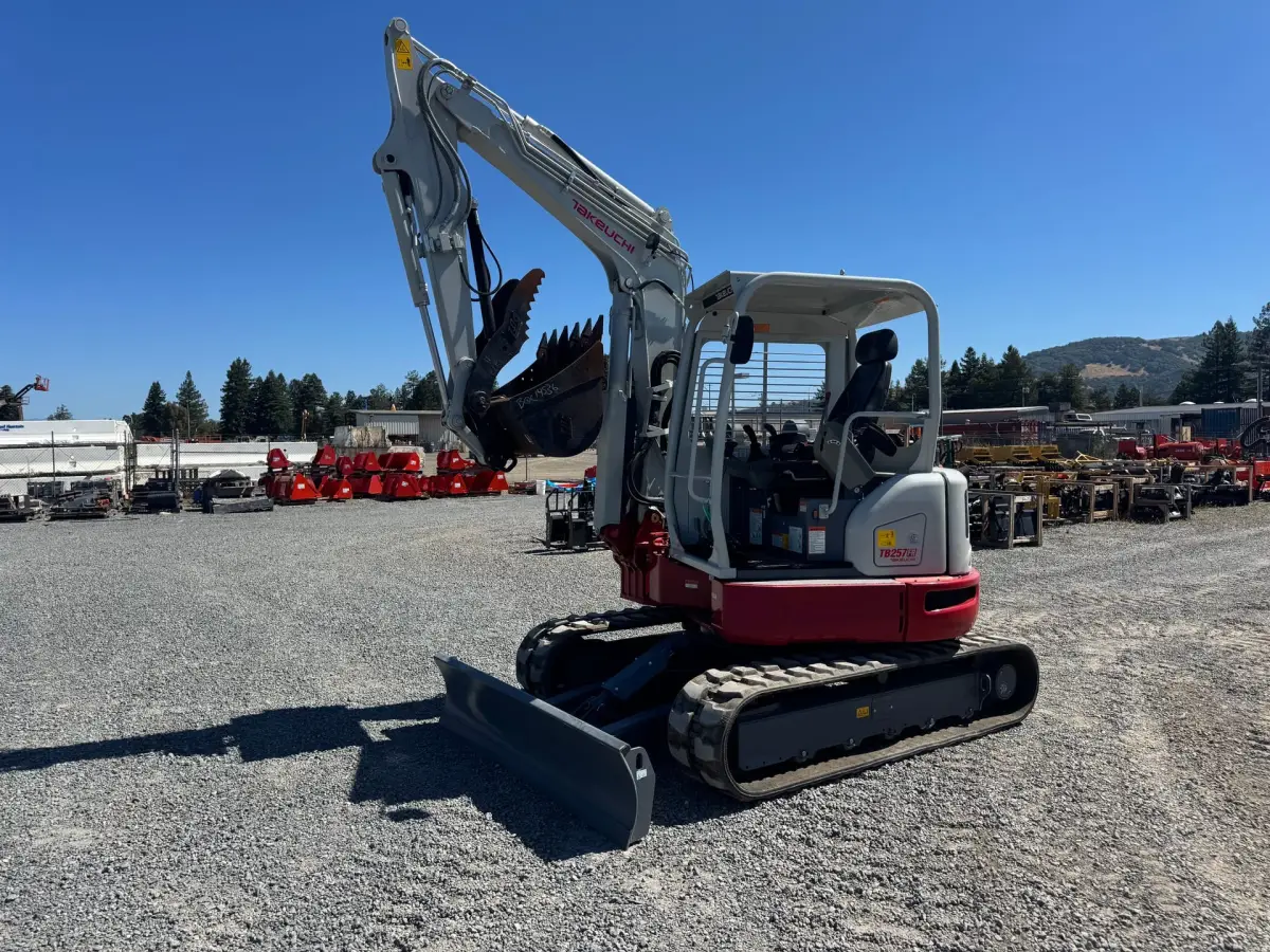 Actual stock photo 4 of Takeuchi TB257FRR, stock AA6975