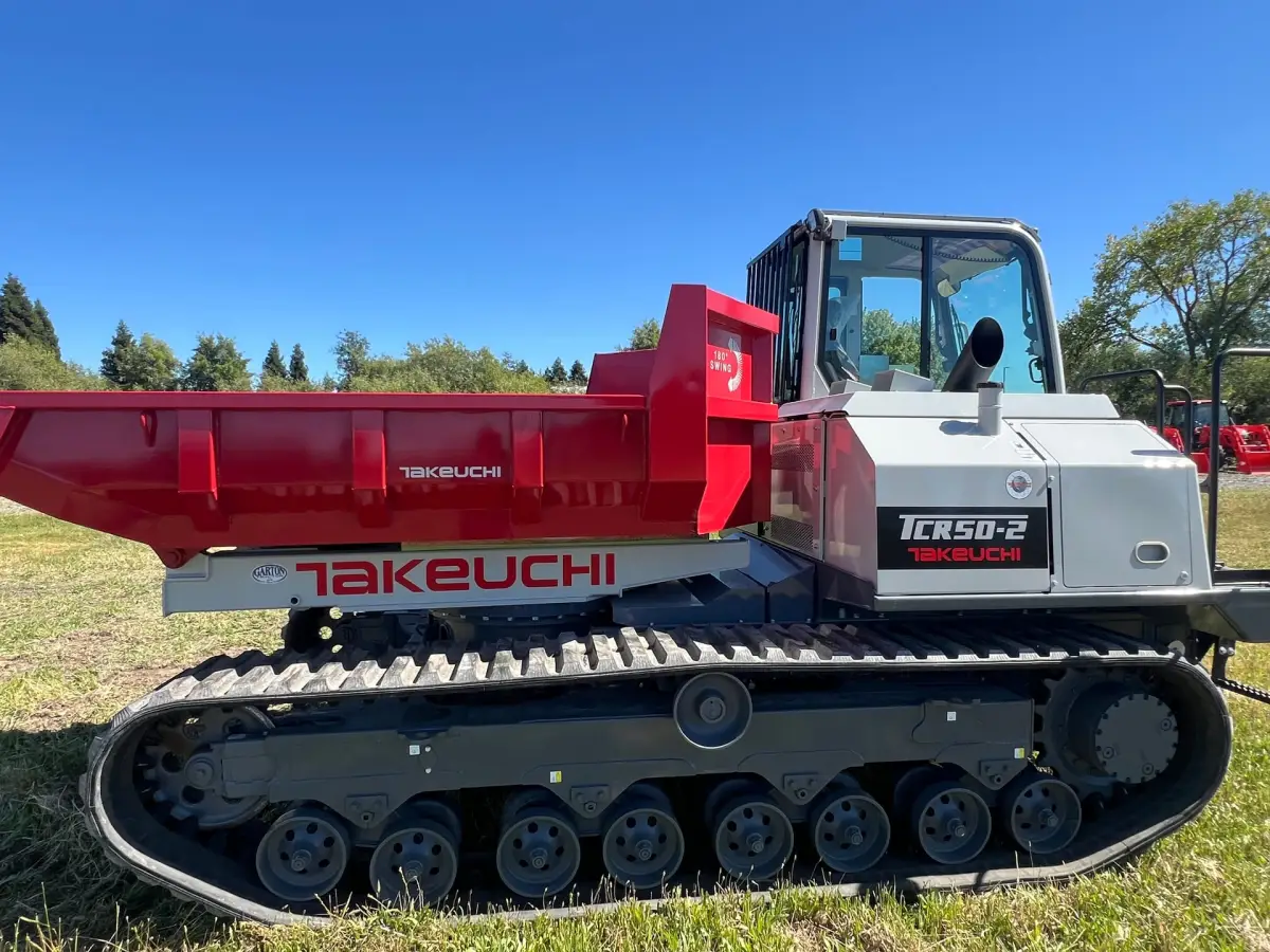 Actual stock photo 2 of Takeuchi TCR50-2CR, stock 025238