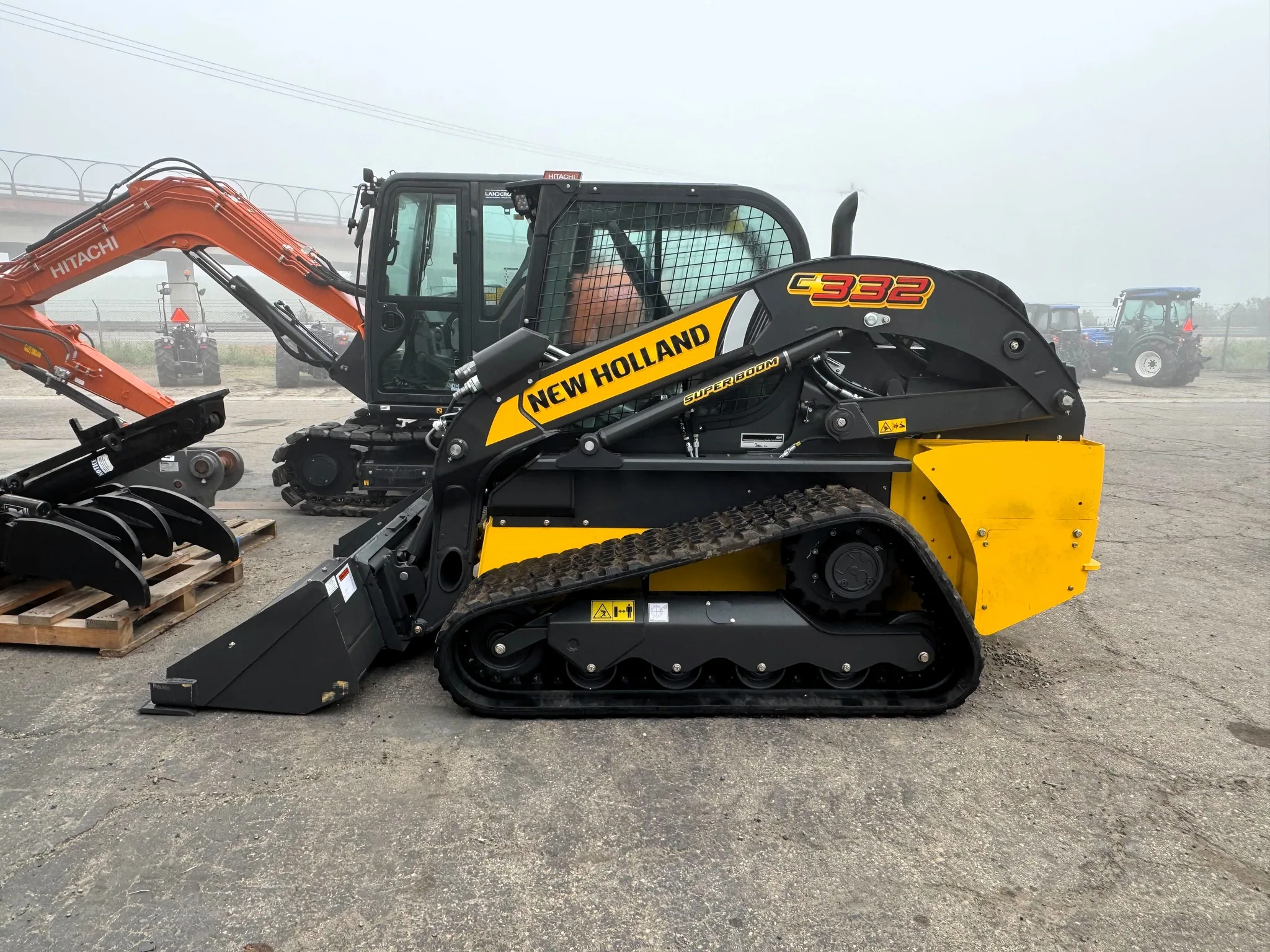 Actual stock photo of New Holland C332, stock 023183