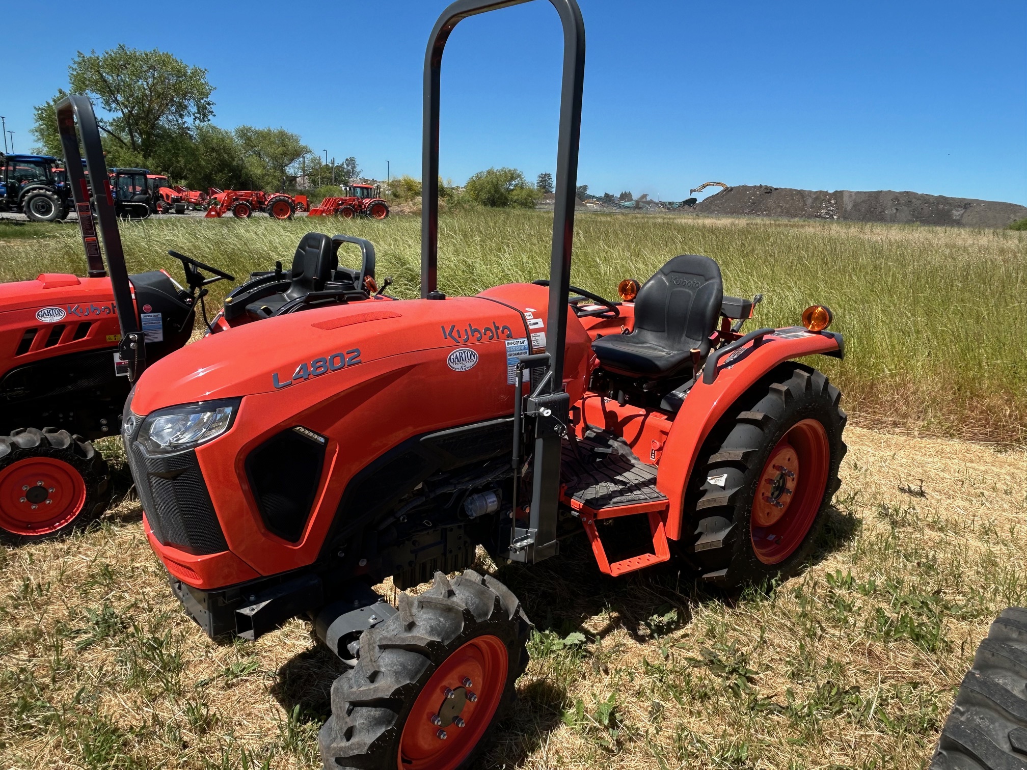 Actual stock photo of Kubota L4802DTN, stock 002026