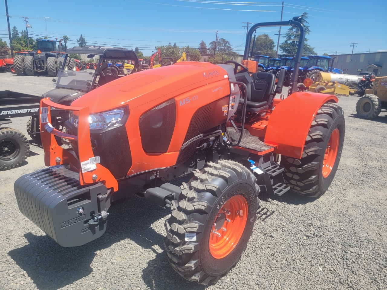 Actual stock photo of Kubota M5L-111-SN, stock 025485