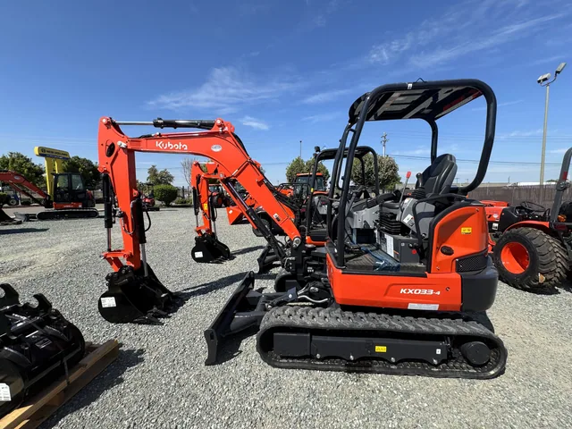 Actual stock photo 2 of Kubota Construction KX033-4R1, stock 020518