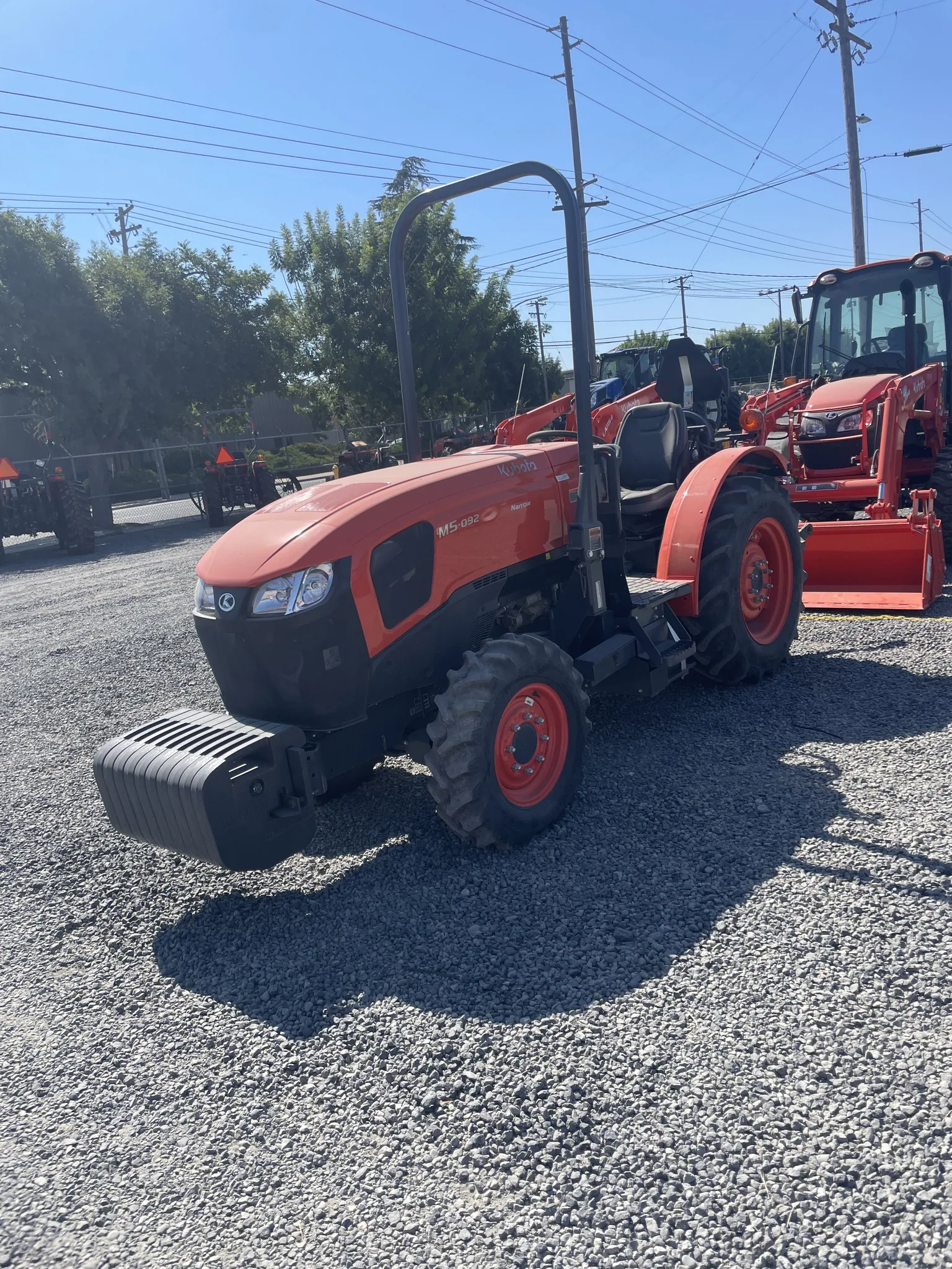 Actual stock photo of Kubota M5N-092HD12, stock 005403