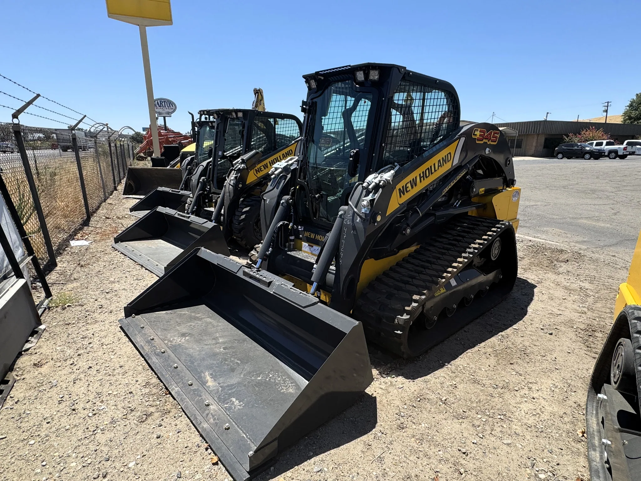 Actual stock photo of New Holland C345, stock 025929