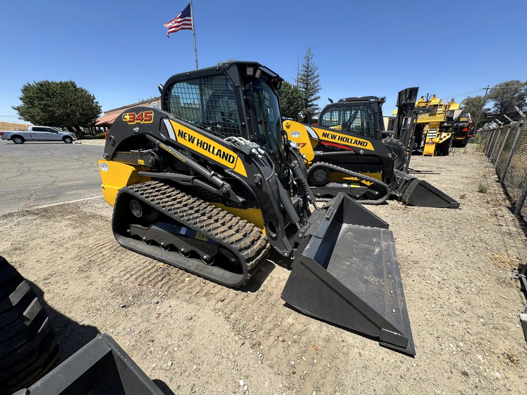Actual stock photo of New Holland C345, stock 025929
