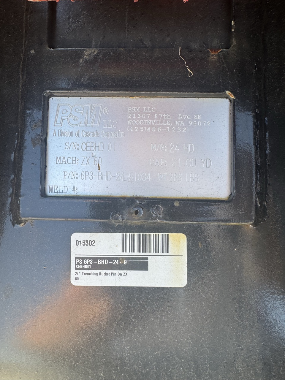 Actual stock photo of Hitachi LANDCROS ZX60USB-5N, stock 023265