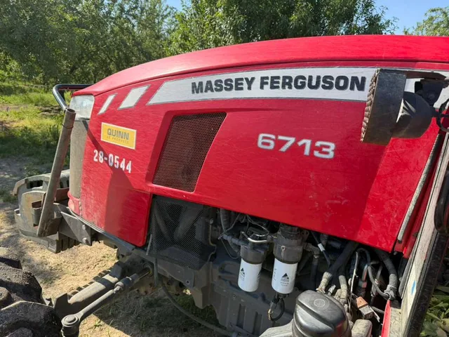 Actual stock photo 2 of 2017 Massey Ferguson 6713, stock 028700