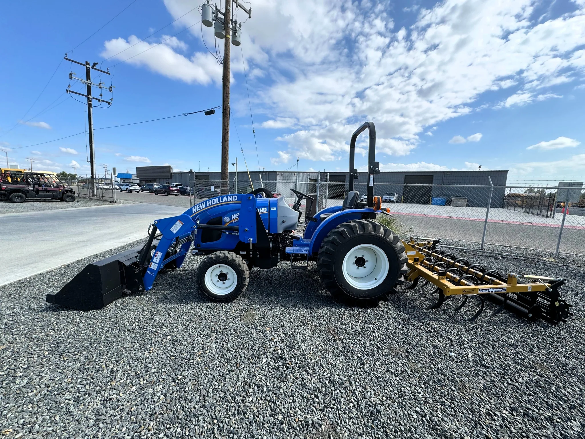 Actual stock photo of New Holland WMR 35, stock 017120