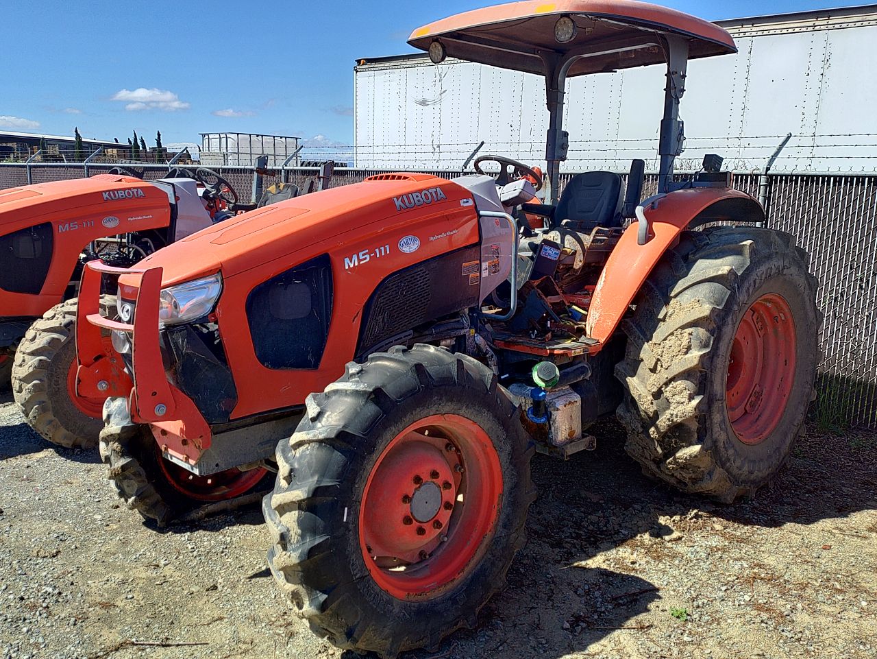 Actual stock photo of Kubota M5-111HD12-1, stock 005867