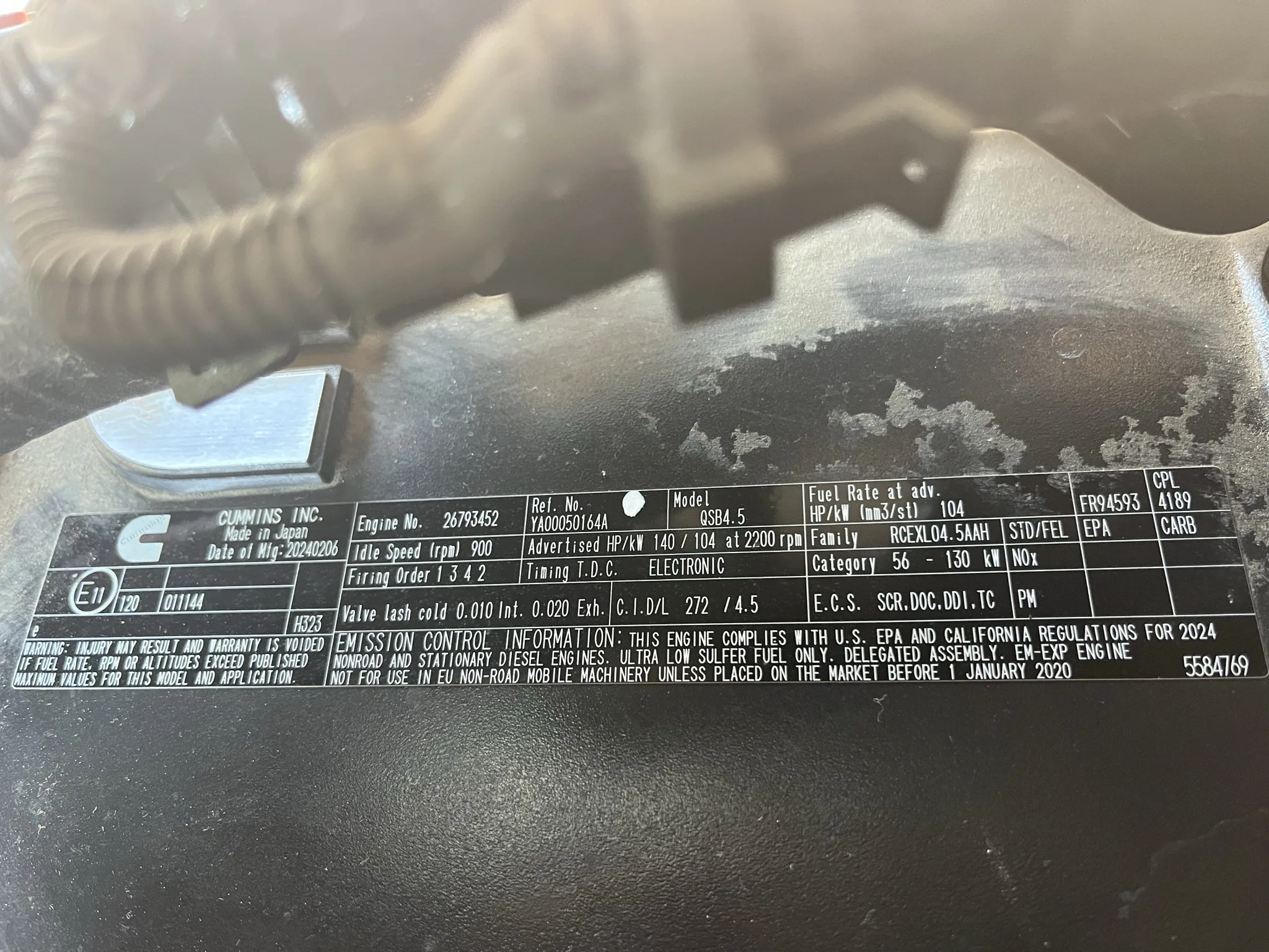 Actual stock photo of Hitachi LANDCROS ZW140-6, stock 008544