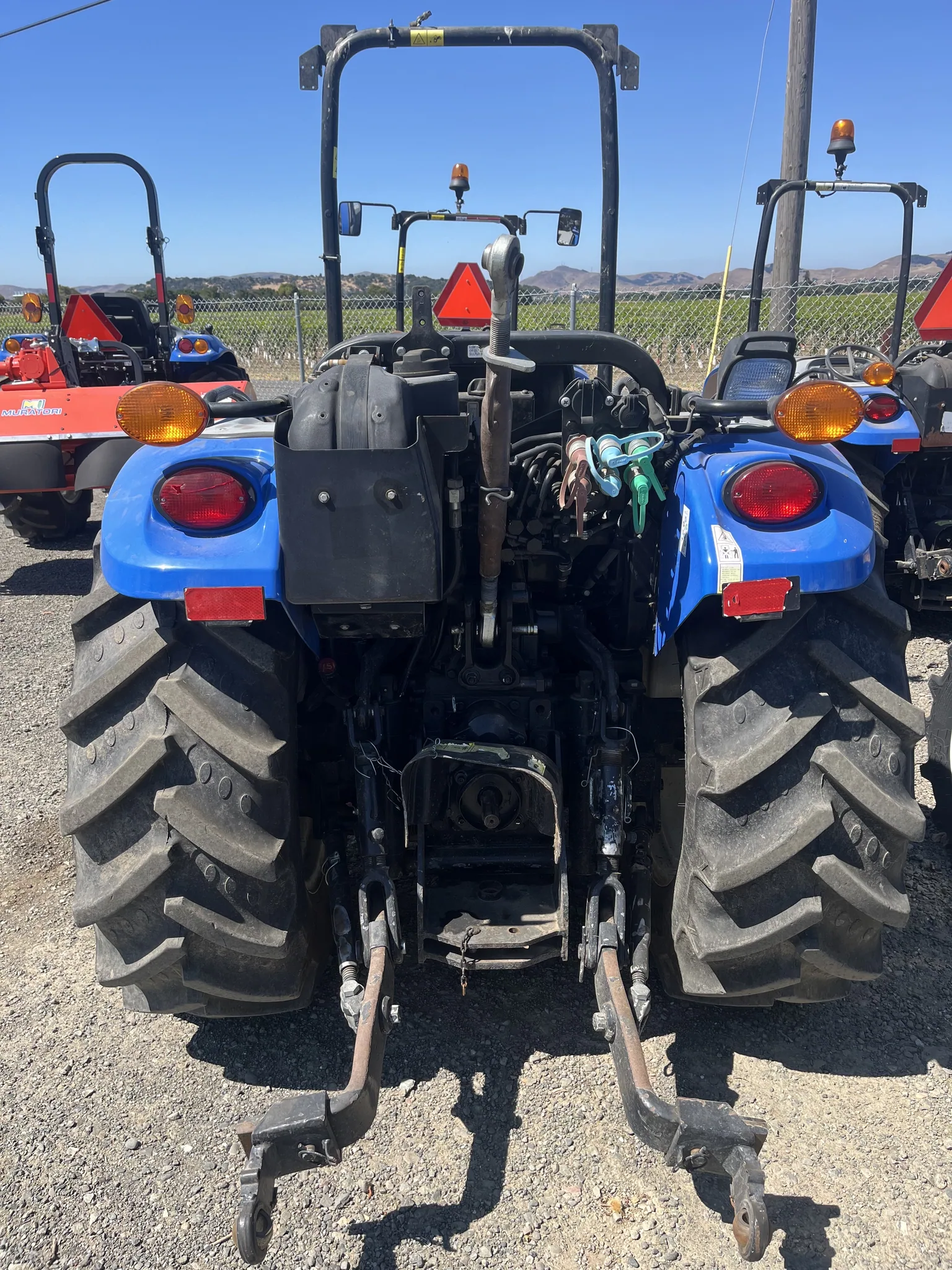 Actual stock photo of New Holland T3.80F, stock C91122