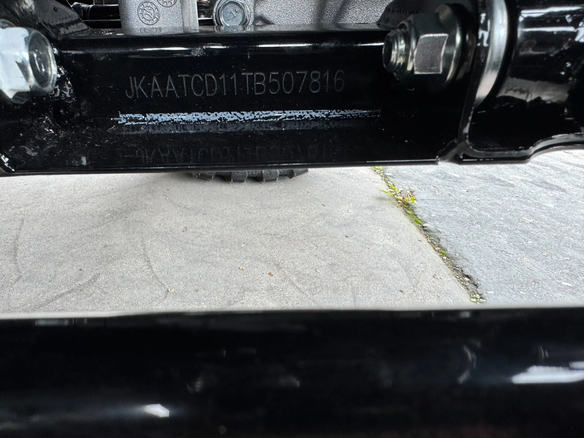 Actual stock photo of Kawasaki PRO-FXT1000, stock 024205